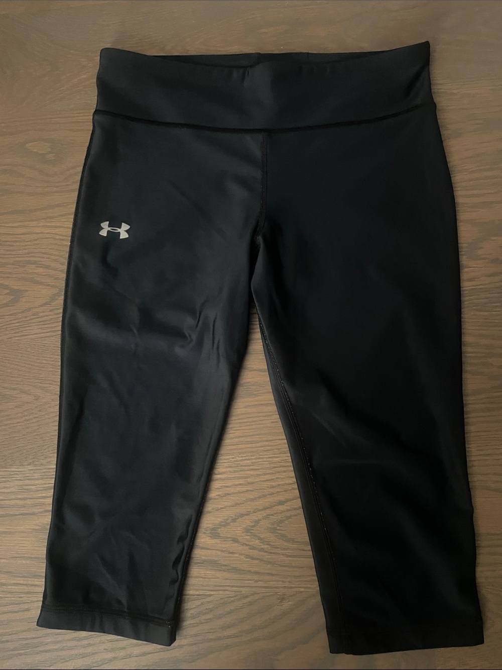 Under Armour Black Performance Capri Leggings